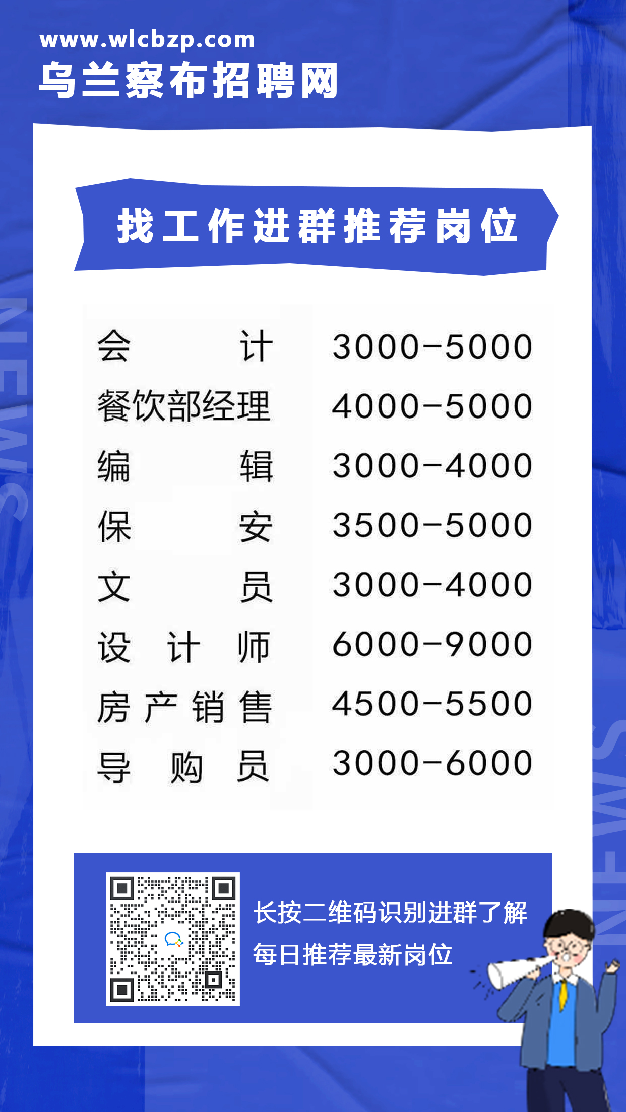 锡林郭勒盟市市政管理局招聘启事