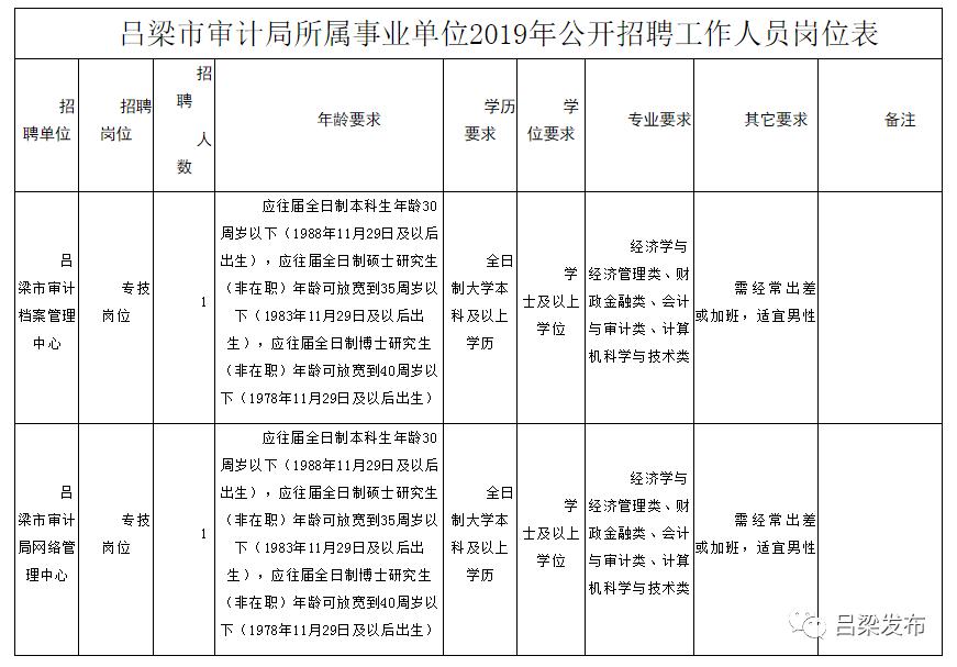 禹王台区审计局最新招聘公告及详解